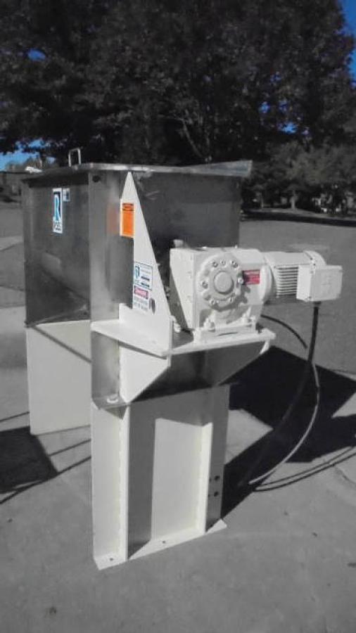 Used 5 Cu. Ft. Ross Stainless Steel Double Ribbon Blender, 5 HP
