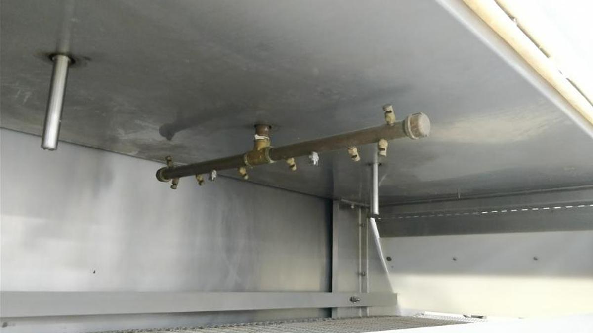 Used Kryospray Model 2150 Freeze Tunnel, 13 Ft. Long