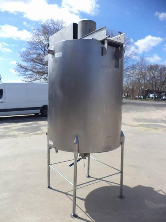 Used 470 Gallon Willflow Stainless Steel Double Motion, Scraper Agitated Kettle/Tank, 125 PSI Jacket