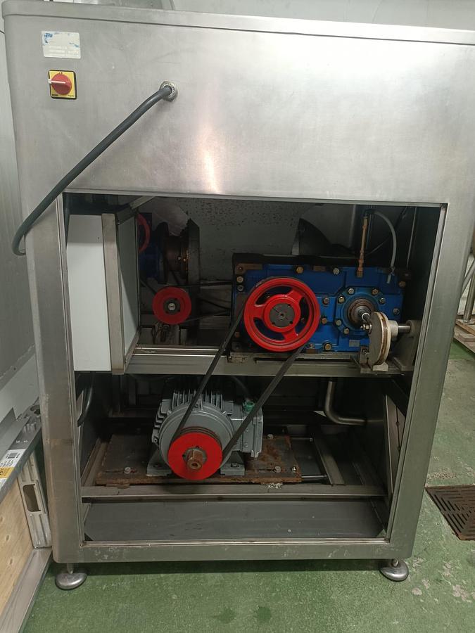Used TecMaq Alimat Model 160 Meat Grinder, with Built-In Meat Mixer Kit
