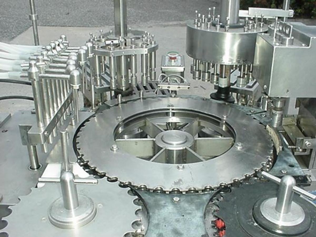 Used Cozzoli Rfpc Mono-Block Filler/Plugger/Screw Capper, Many Extra Features