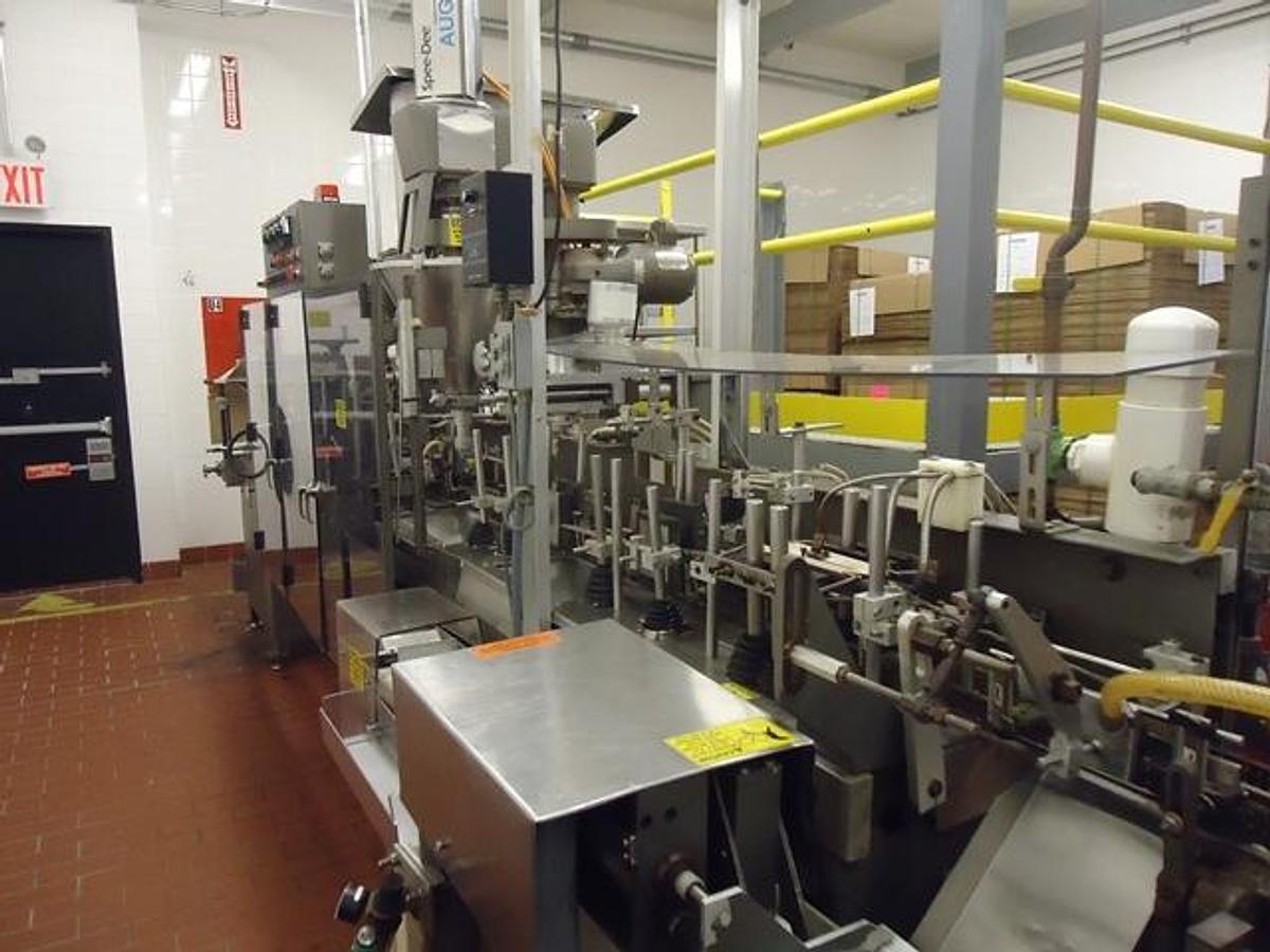 Used HMC/Bartelt IM 8-1/2-12 Pouch Packaging & Cartoning Line