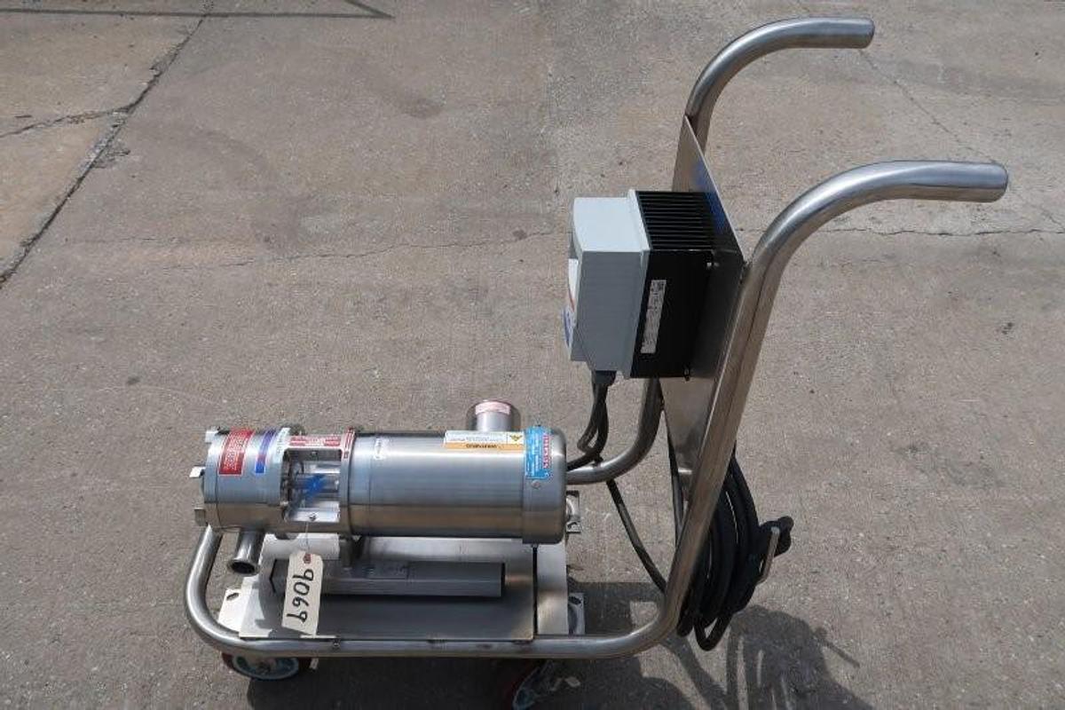 Used Silverson 275UHS Inline High Shear Mixer, SS Motor