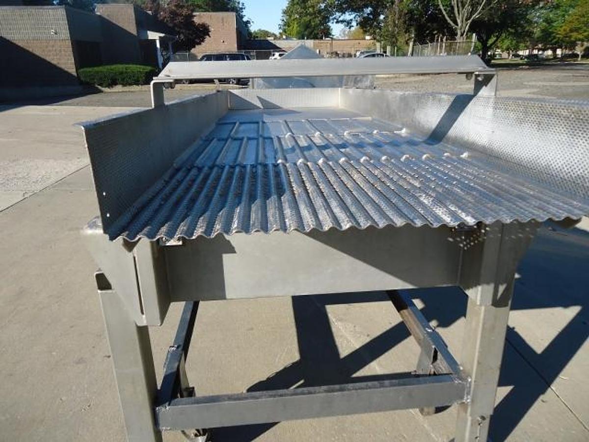Used Key Technology Iso-Flo Vibratory Shaker/Feeder, Stainless-