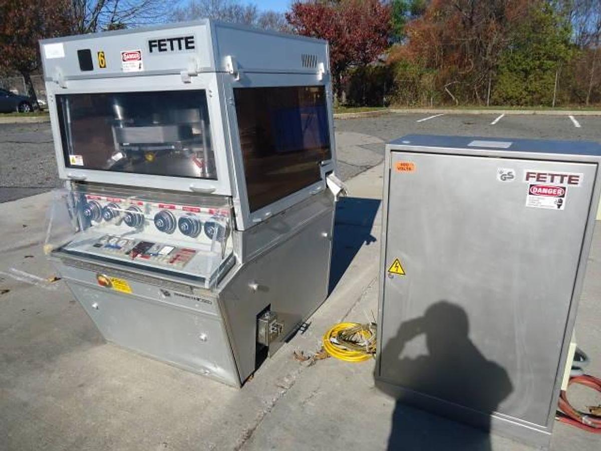 Used Fette “Perfecta 3000” 55-Station Tablet Press