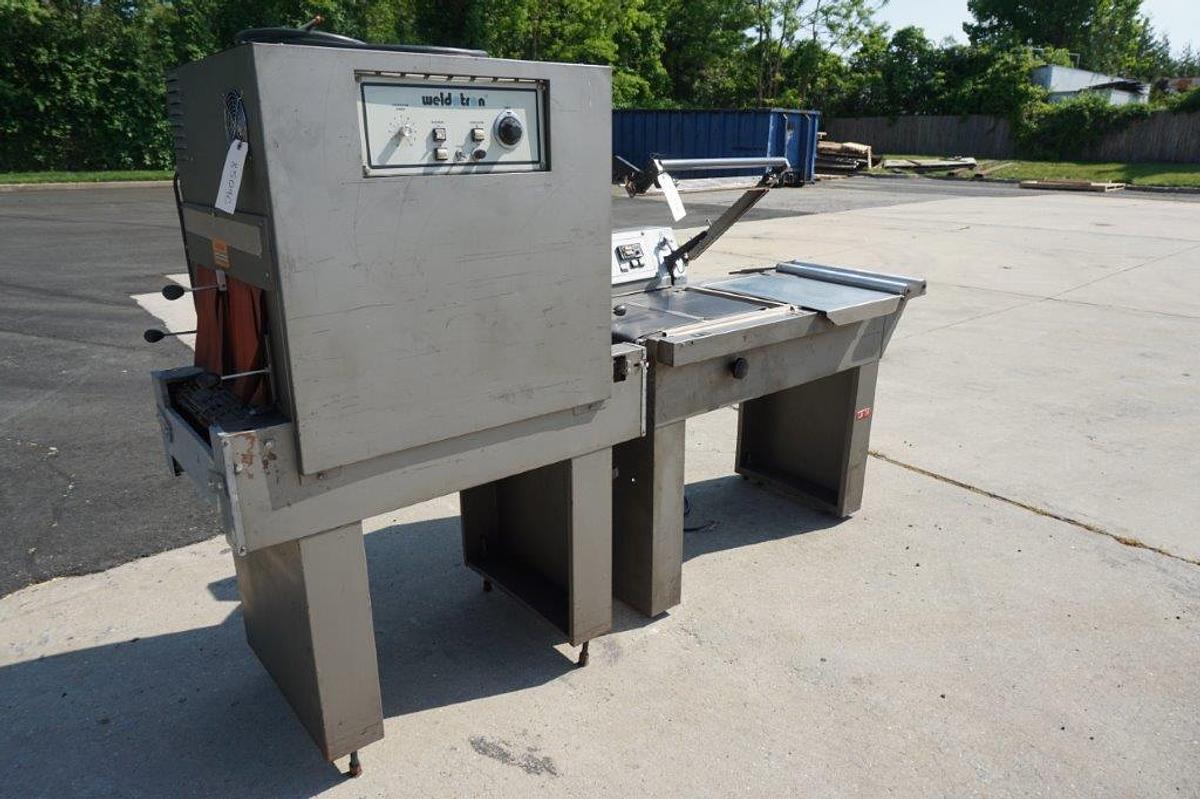 Used Jeff Eastey EM1622T “L” Bar Sealer, Portable