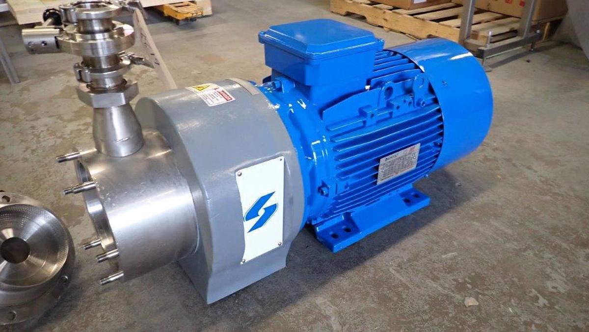 Used Silverson Size 600 SS Inline High Shear Mixer, 30HP