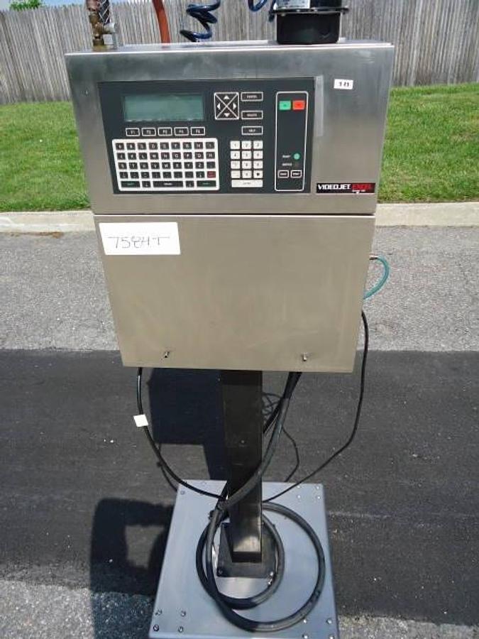 Used VIDEOJET “EXCEL SERIES 100″” INK JET CODER, Portable