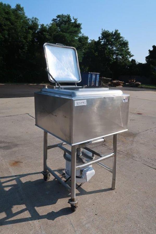 Used Breddo 100 Gallon Stainless Jacketed Likwifier