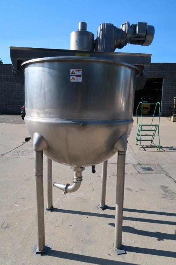Used 300 Gallon Hamilton SS Jacketed Double Motion Mix Kettle