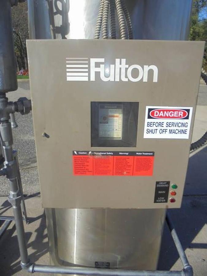 Used Fulton FB-015-A Fuel Fired Steam Boiler