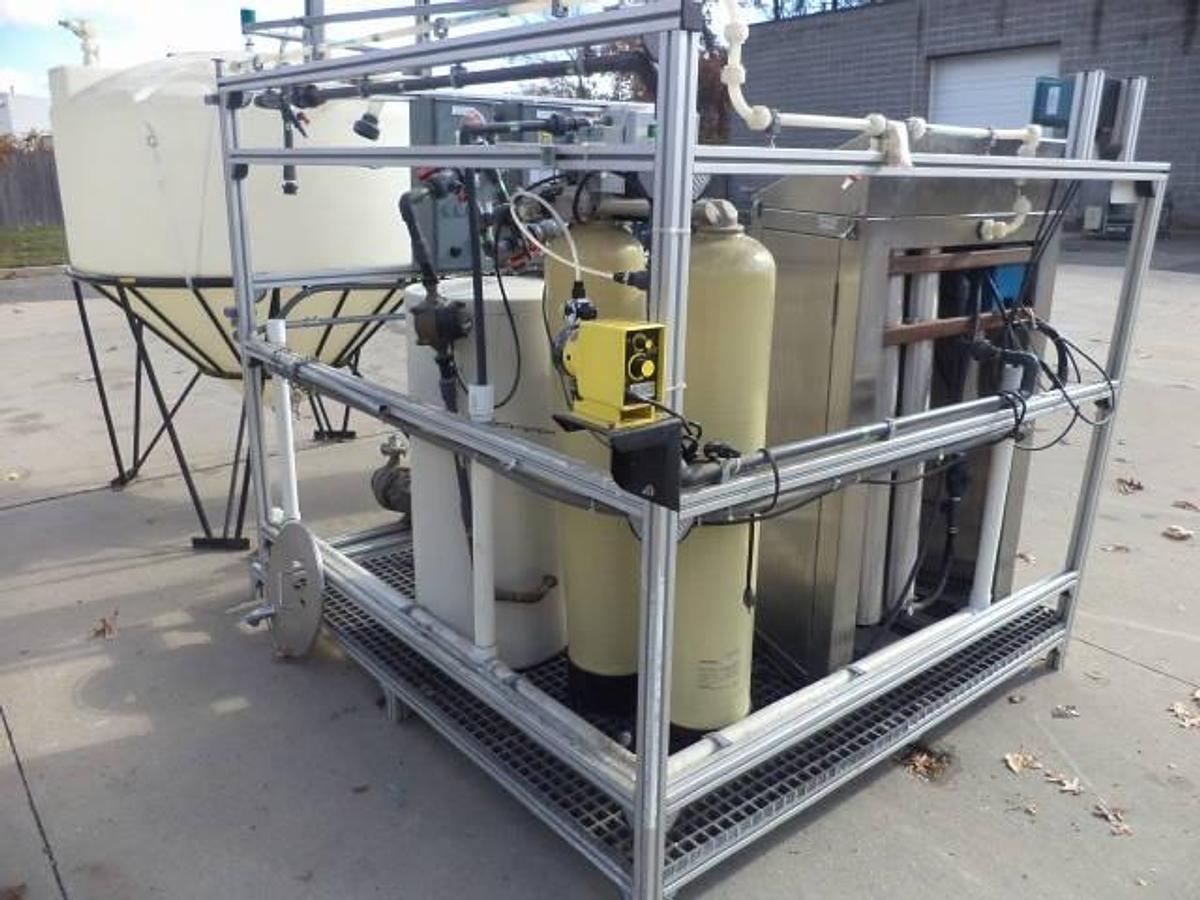 Used Ionics reverse osmosis water filtration system