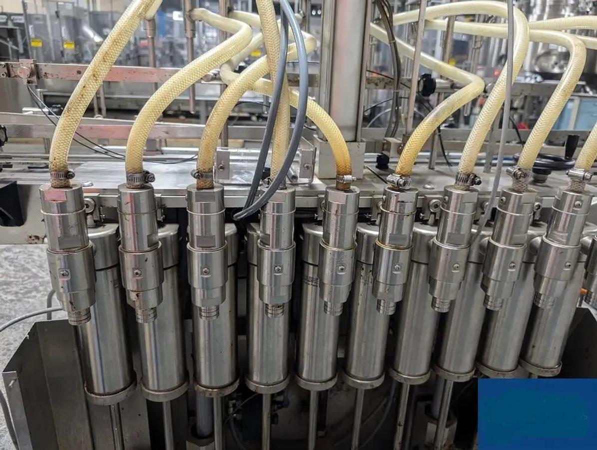Used Kaps-All Model VOL-32-8 Inline Volumetric Piston Filler