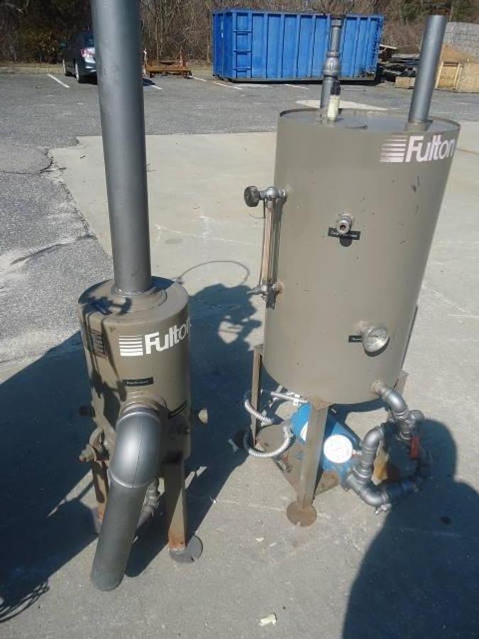 Used Fulton Fuel Fired Steam Boiler, 293 Md. Lbs. Steam/Hour