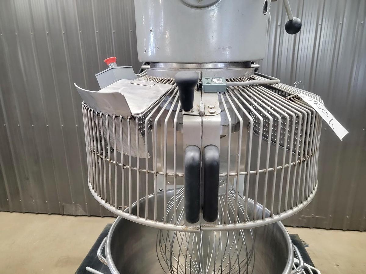 Used Hobart V1401 Bowl Mixer with Four Attachments