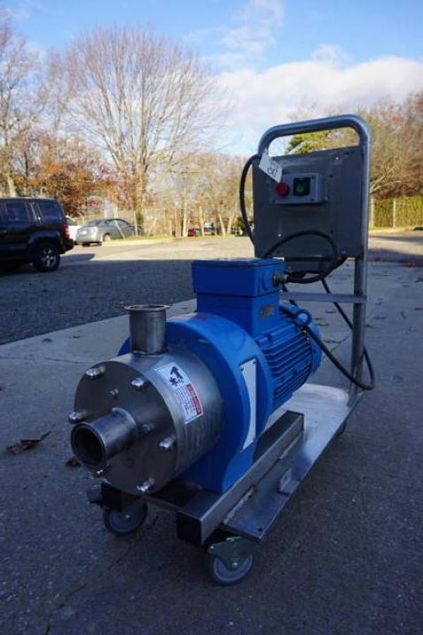Used Silverson 450LS Stainless Inline High Shear Mixer, Portable