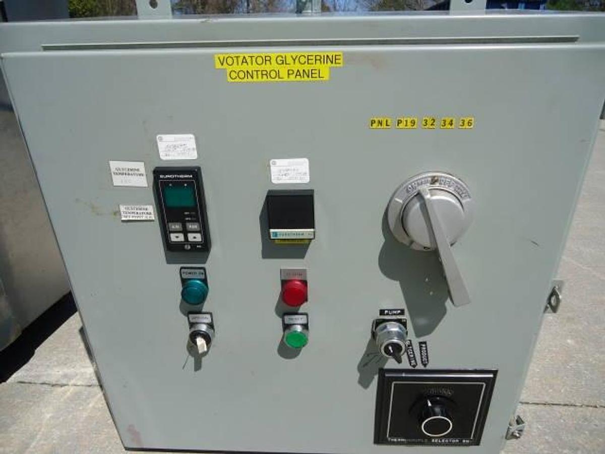 Used Votator 6x48 Twin Tube Scrape Surface Heat Exchanger