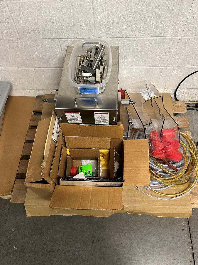 Used Filamatic DAB-5 Tabletop Dual Head Piston Filler