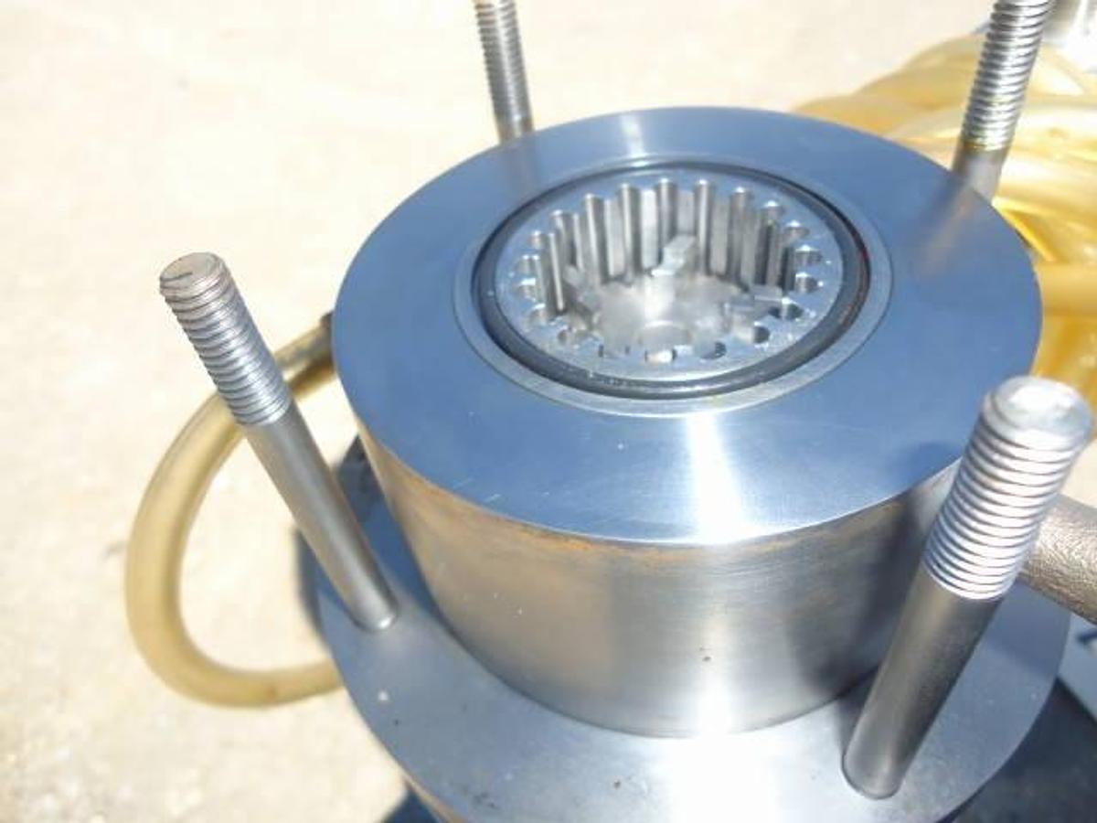 Used Greerco W200 Stainless Steel Colloid Mill, Single Phase