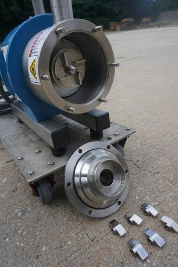 Used Silverson LS275 Stainless Inline High Shear Mixer, Portable