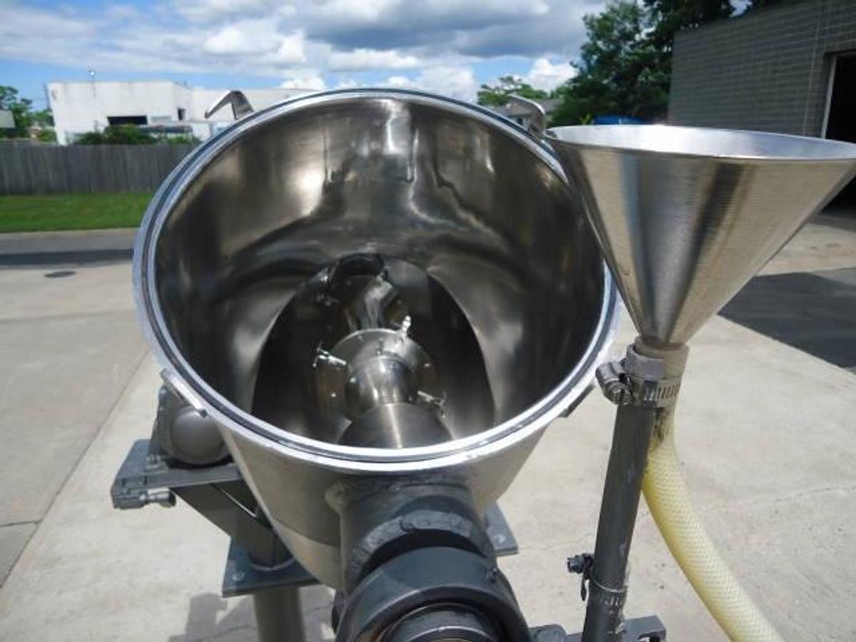 Used 5 Cu.ft. Patterson Kelley Stainless Steel “V” Liquid-Solids Blender