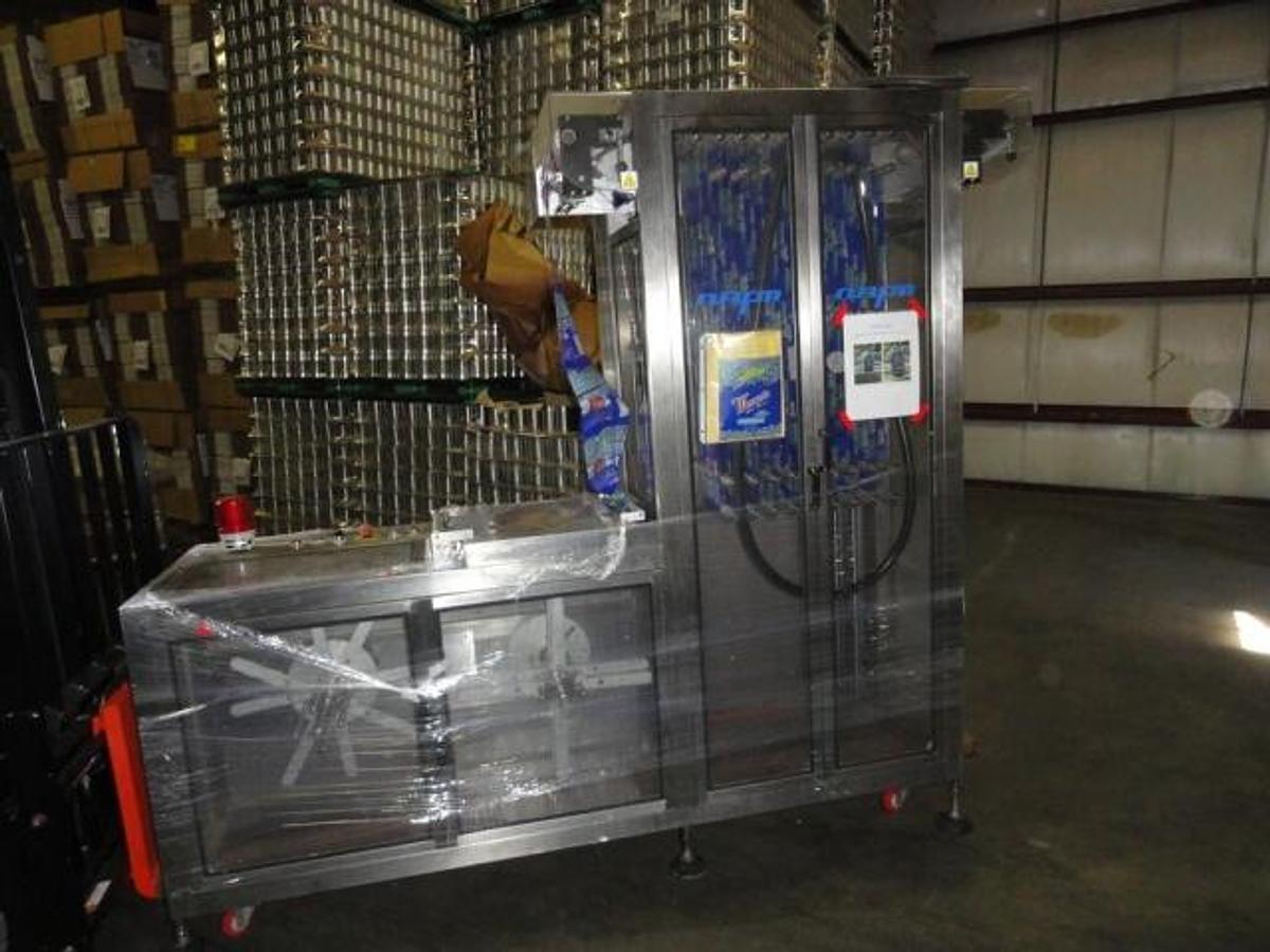 Used NAFM LX-350 Shrink Labeling /Full Body Sleeve Machine.