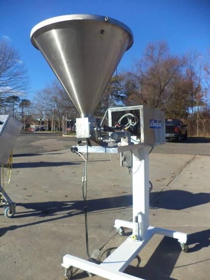 Used Simplex AV-100 Single Piston Filler,  Air Operated