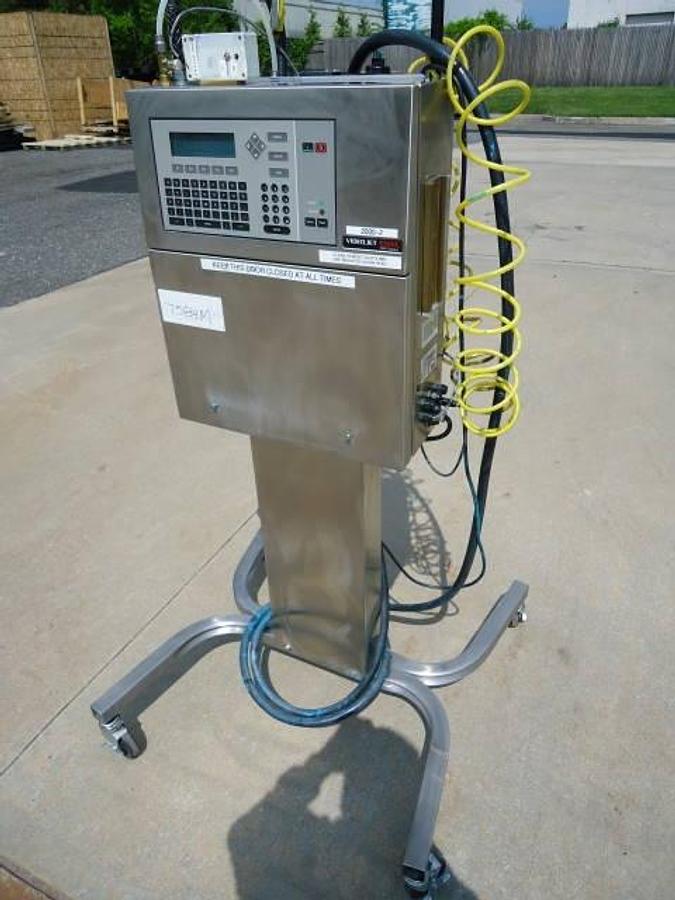 Used VIDEOJET “EXCEL 2000 OPAQUE”” INK JET CODER, Portable