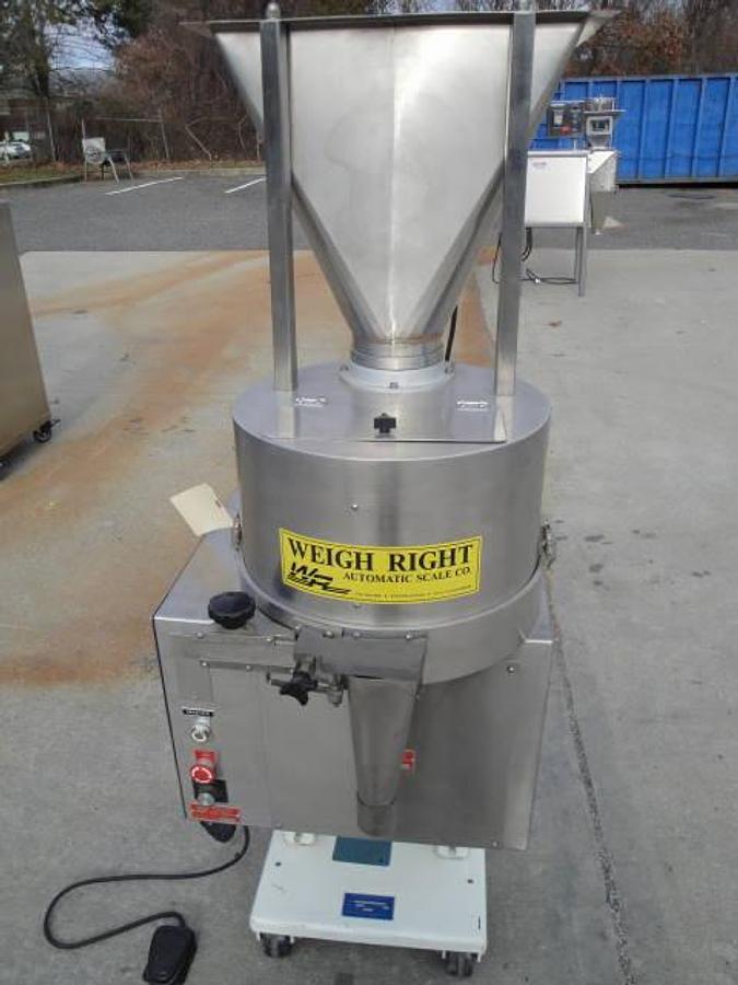 Used Weigh Right Model A Pak-King Volumetric Filling Machine
