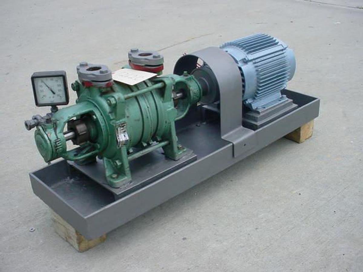 Used Sihi 3 Hp Vacuum Pump