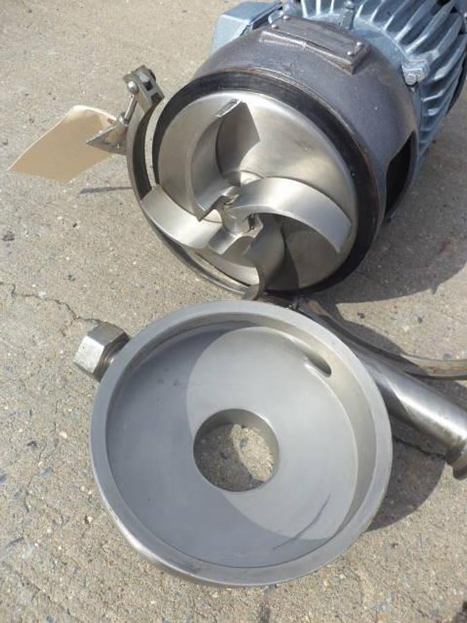Used Crepaco 3 In. X 2-1/2 In. Stainless Steel Sanitary Centrifugal Pump