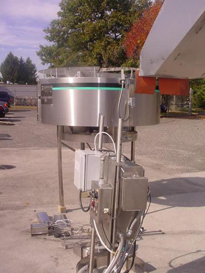 Used Hoppmann Ft-50  Centrifugal Feeder With Inclined Elevator, Ss