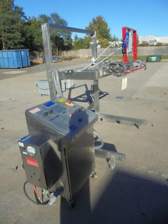 Used Aline HDV-48VS Vacuum Bag Sealing Machine, Stainless Steel