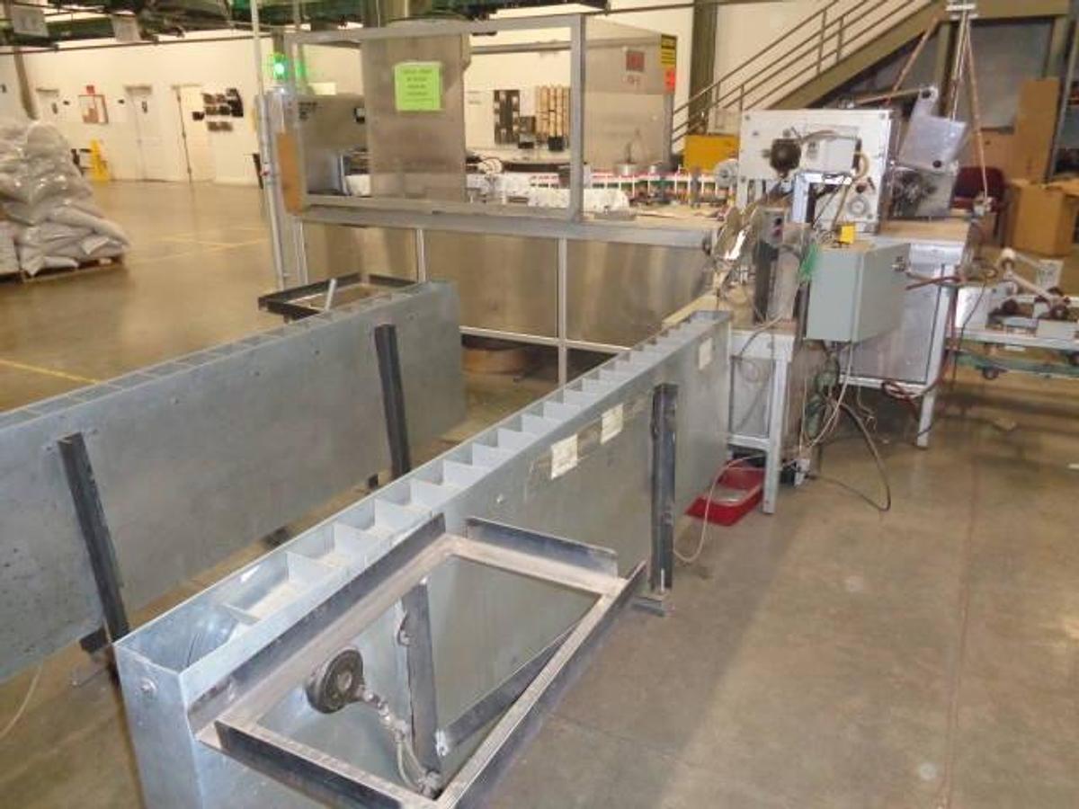 Used R A Jones Pouch King Form/Fill/Seal Machine, 250 Per Minute