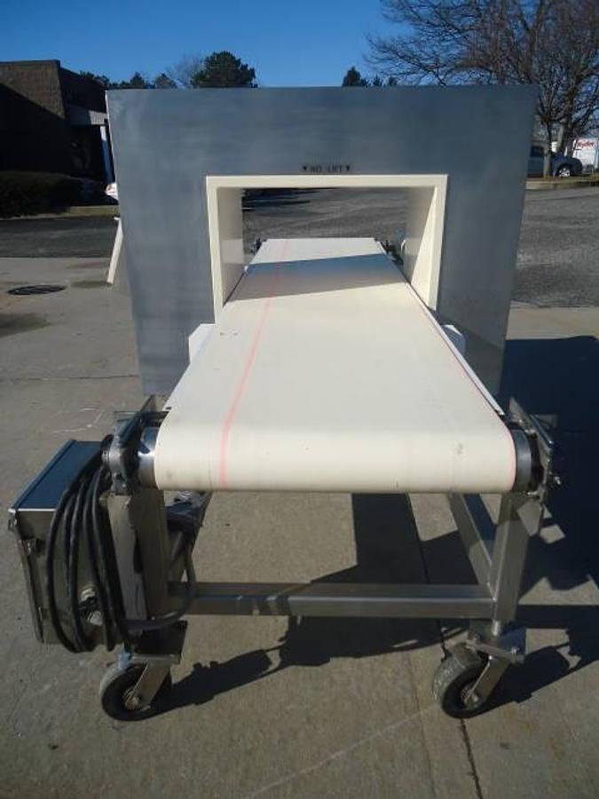Used Eriez “Ez-Tec”” 24 In. Wide X 15 In. High Metal Detector, Stainless Steel