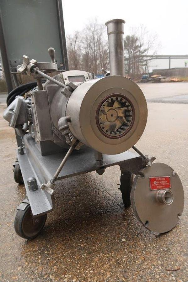 Used Greerco W500H SS Colloid Mill, 10 HP XP