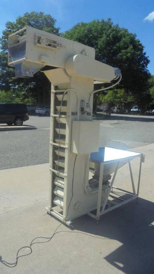 Used Frazier & Son “Whiz-Lifter” Bucket Elevator, 78 In. Discharge Height