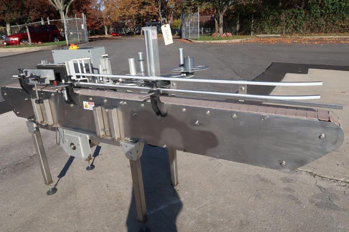 Used In-Line “Paradigm 700” Stainless Steel Automatic Spot/Wraparound Labeling Machine