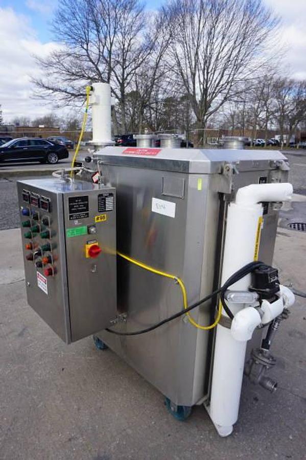 Used IQF Cryogenic Granulator/Pelletizer, Stainless Sanitary