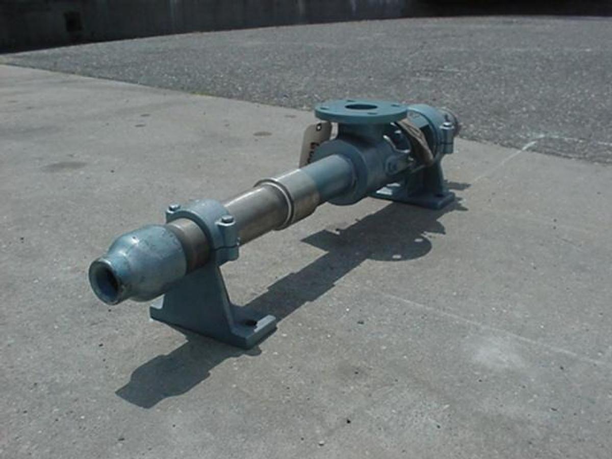 Used MOYNO 2-1/2 HP X 2″ SS PUMP, New