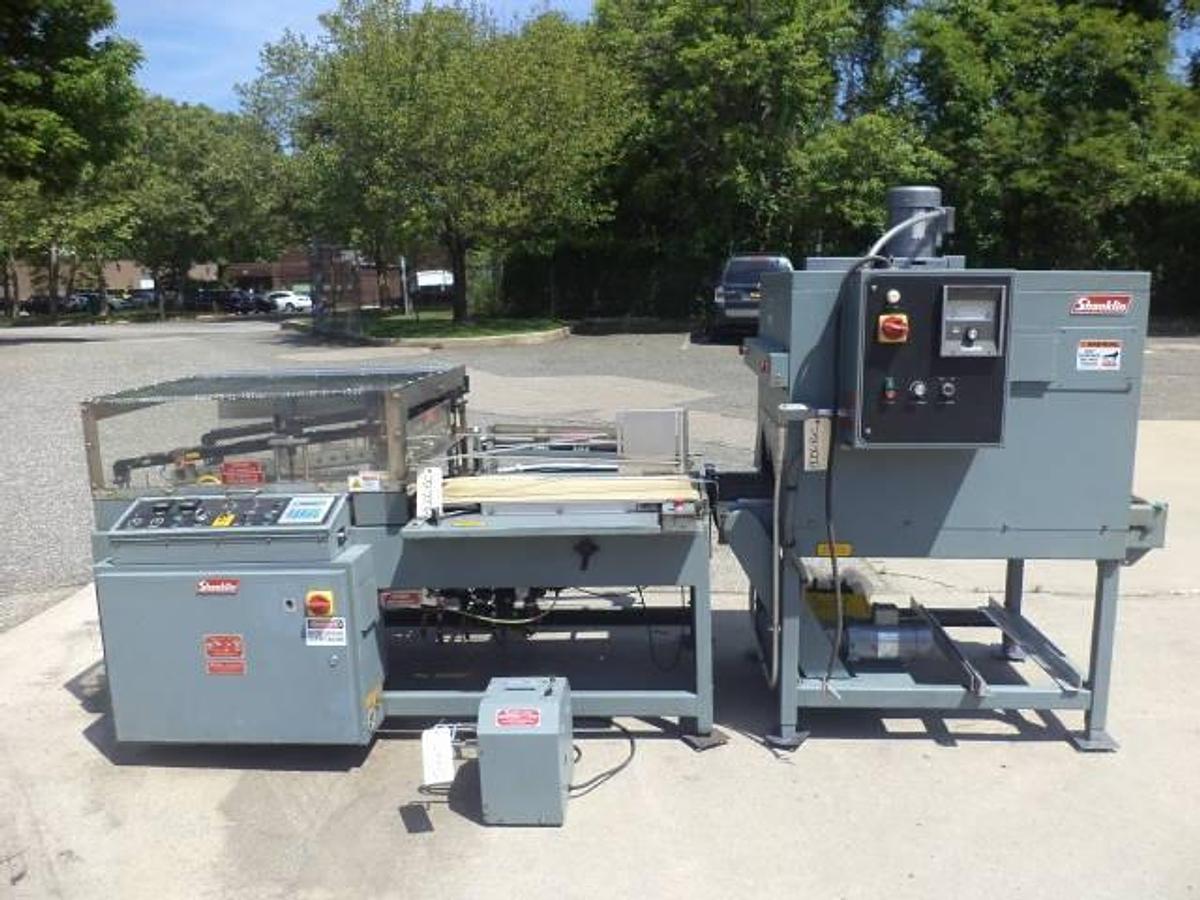 Used Shanklin A-27A “L” Sealer With Shrink Tunnel