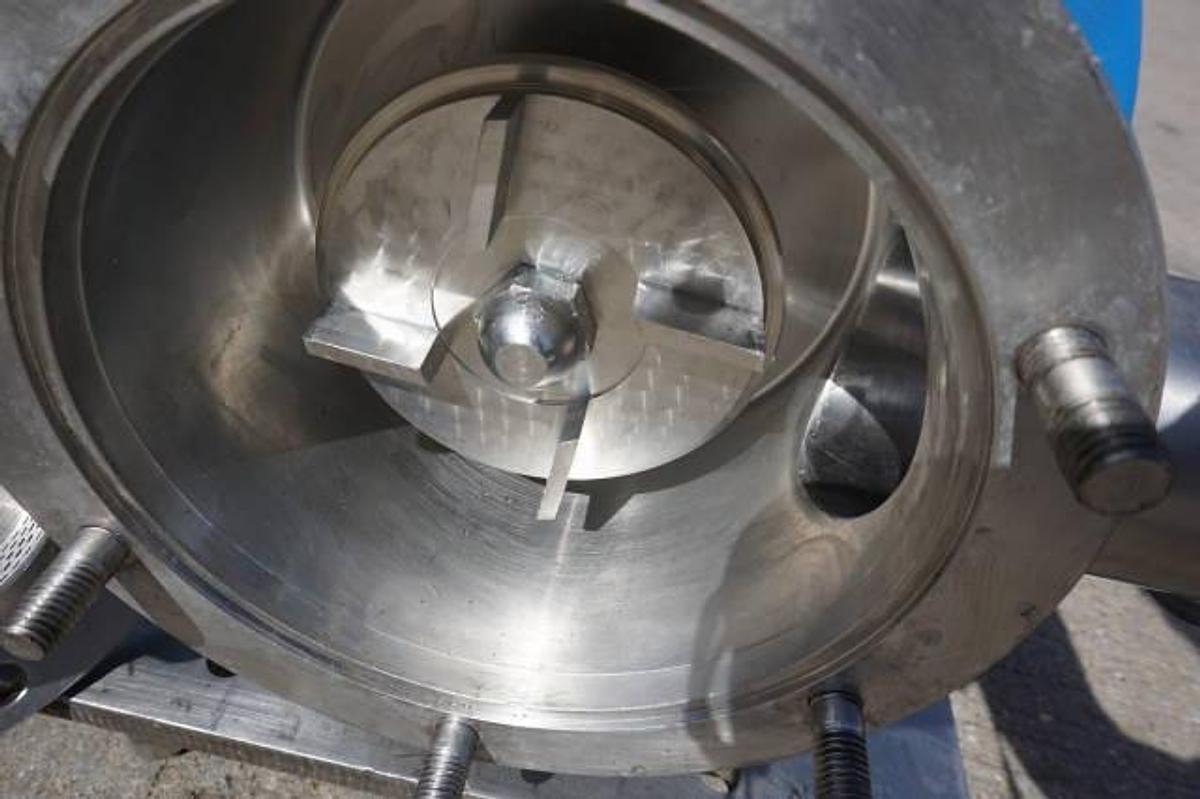 Used Silverson 7.5 HP Stainless Steel Inline High Shear  Mixer, 3 Inch Ports