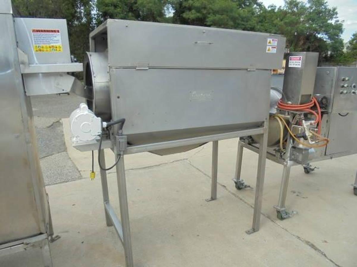 Used Cretors “Flo-Thru”” Popcorn Popper System With Seasoning Drum