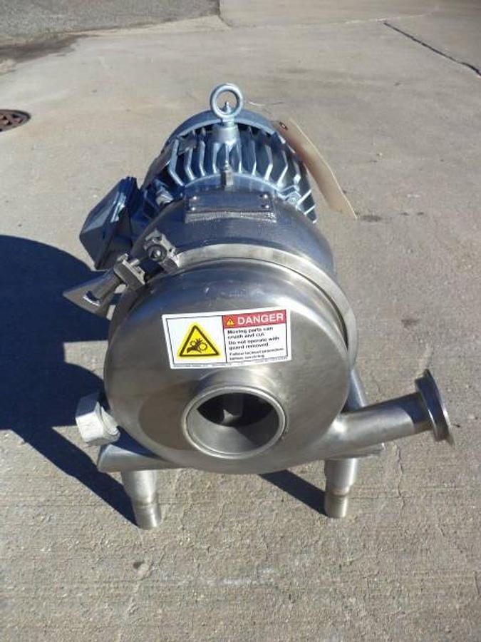 Used Crepaco 3 in. x 2 in. SS Sanitary Centrifugal Pump, 5HP SN 8V-82