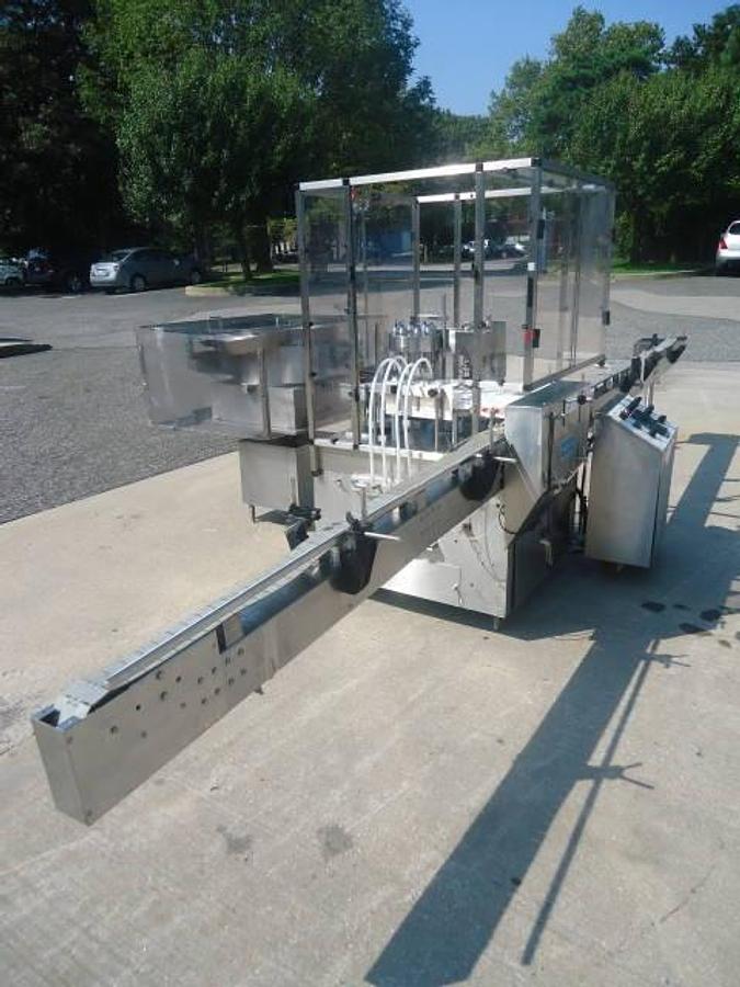 Used Cozzoli Rfpc Mono-Block Filler/Screw Capper