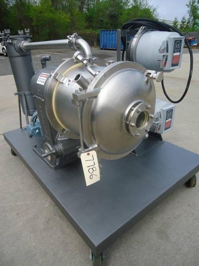 Used Cornell D16 Versator With Vacuum Pump And Filter