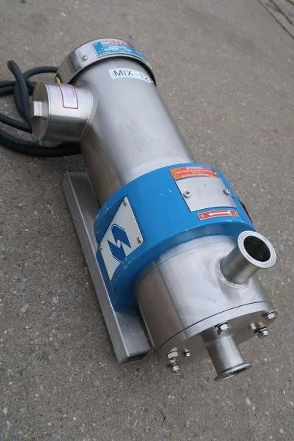 Used Silverson LS275 Sanitary Inline High/Shear Mixer, 3 HP