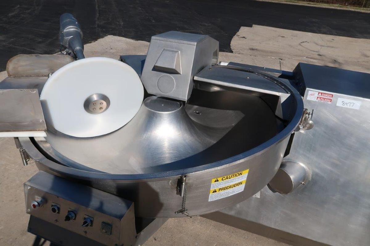 Used Laska 500 Liter Bowl Chopper, 100 HP Motor, Dairy Machine