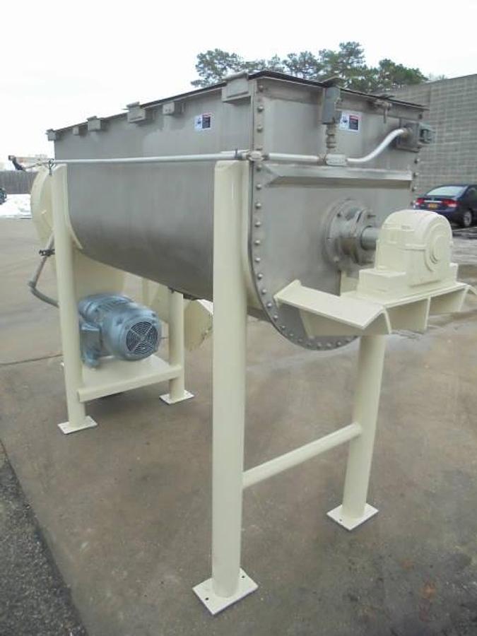 Used 36 CF Day Stainless Steel Double Ribbon Blender, 15HP Motor