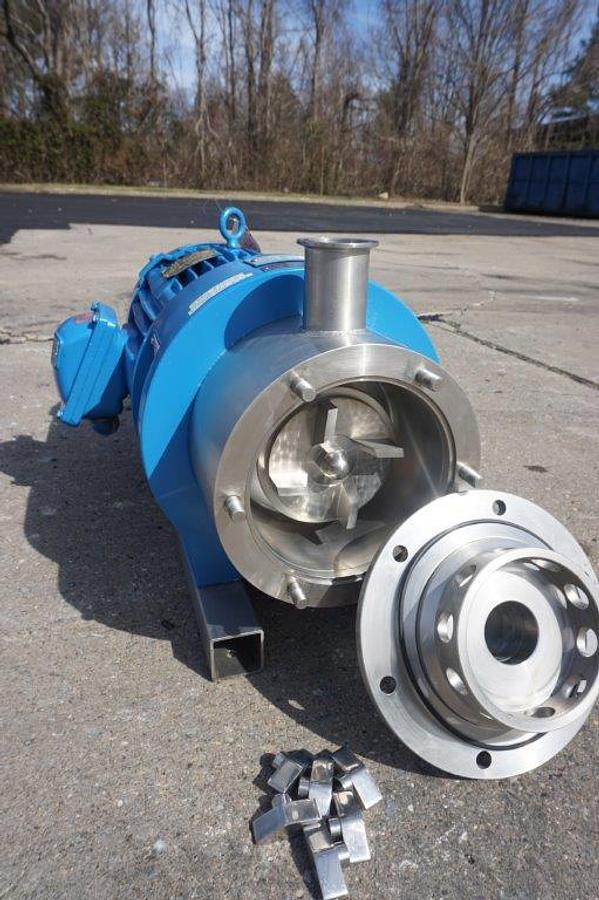 Used Silverson 450LS Stainless Steel Inline High Shear Mixer, Explosion Proof